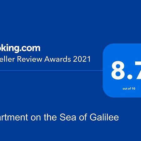 Apartment On The Sea Of ​​Galilee Tiberias Exteriör bild